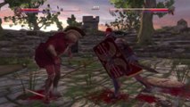 Spartan VS Centurion In A Deadliest Warrior The Game Battle / Match / Fight