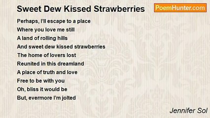 Jennifer Sol - Sweet Dew Kissed Strawberries