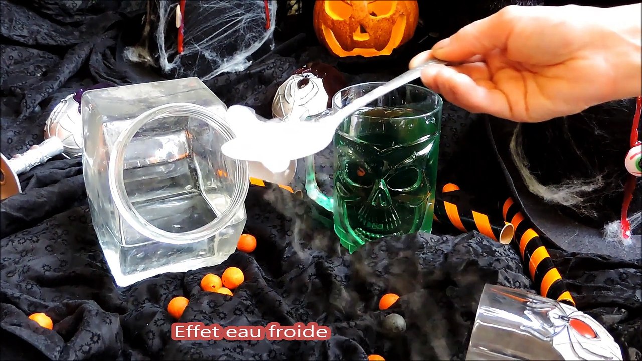 Halloween effets de fumée
