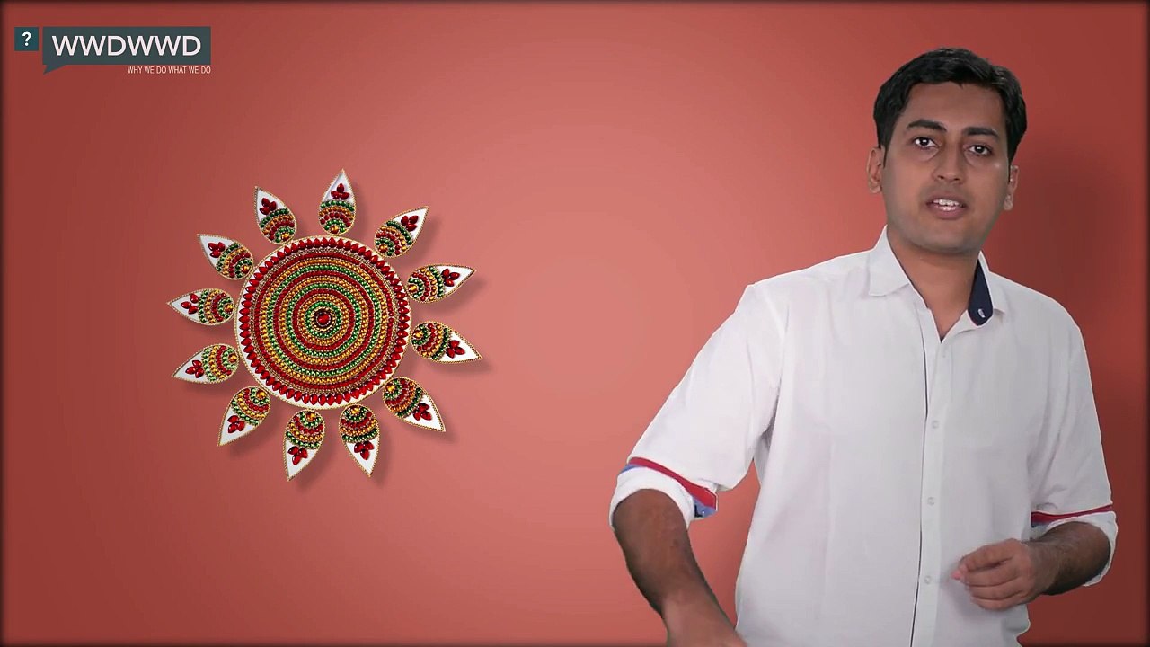 Why Indians Do The Rangoli?