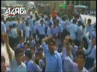 GO NAWAZ GO By School Students