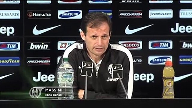 Juventus, Allegri: 'Felice per Tevez e Pogba'