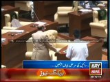 Qaim Ali Shah sits on a wrong bench in assembly