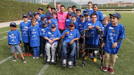 Leo Messi makes dream come true for 30 sick children from around the world