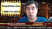 Cleveland Browns vs. Tampa Bay Buccaneers Free Pick Prediction NFL Pro Football Odds Preview 11-2-2014