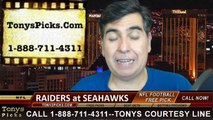 Seattle Seahawks vs. Oakland Raiders Free Pick Prediction NFL Pro Football Odds Preview 11-2-2014