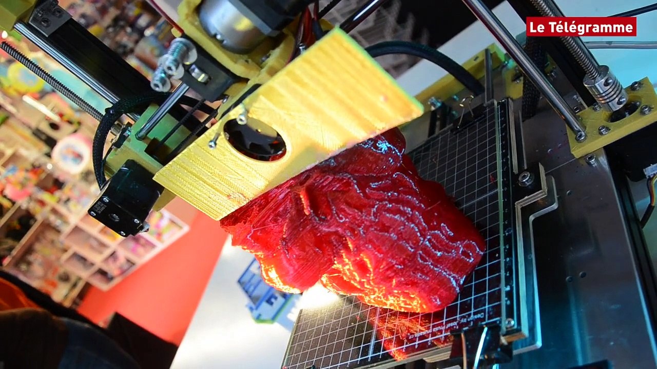 Saint-Brieuc. Cinq imprimantes 3D qui ont un 'Succès Fou' pour Halloween