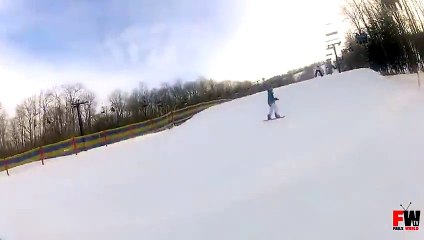 [+18 ~ Sexy Funny Girl]Skier Can't stop - Fails World