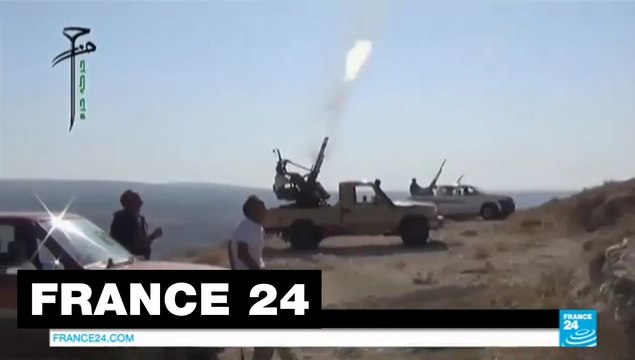 Offensive des jihadistes d'Al-Nosra contre la ville pro-Assad d'Idleb - SYRIE