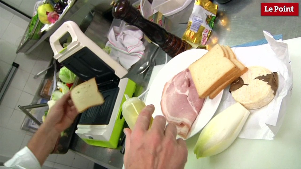 L'endive rend chèvre le croque jambon !
