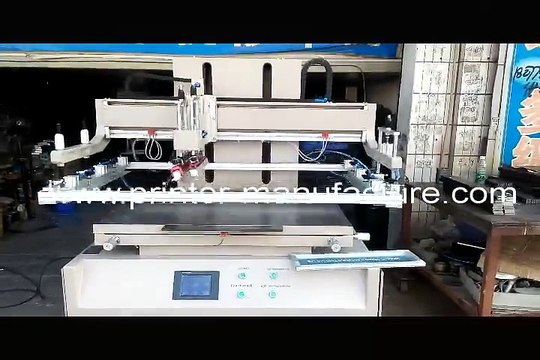 Flatbed Screen Printer Flat Silk Screen Printing Machine