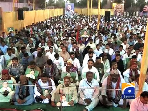 Some elements in Sindh want to fight and rule: Altaf Hussain-Geo Reports-28 Oct 2014