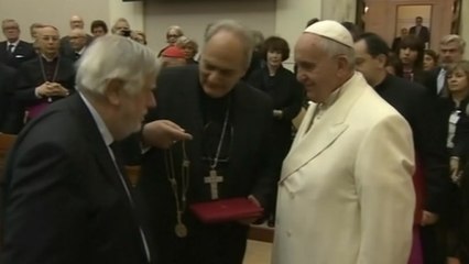 Pope: Big Bang not in contrast with "creative intervention of God"