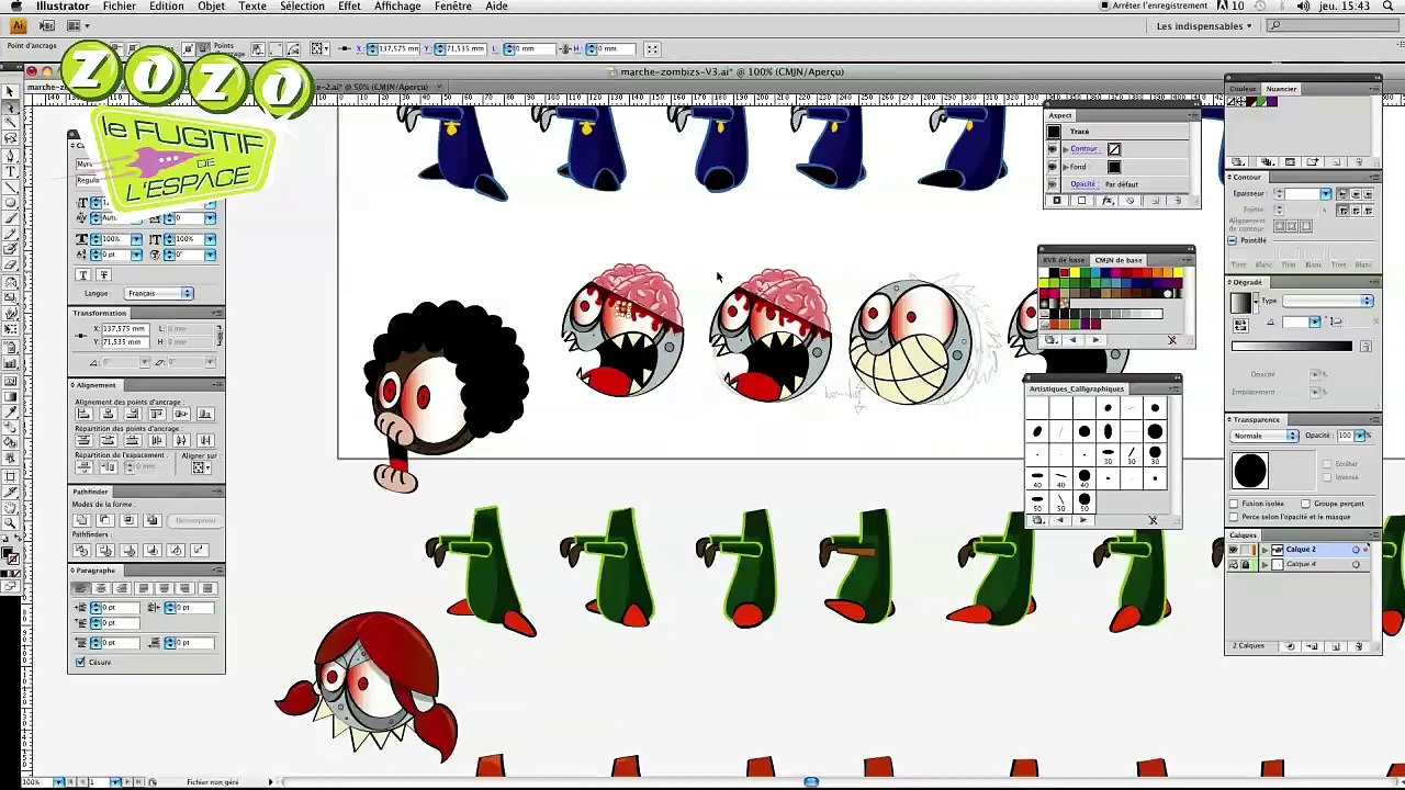 Making Of #4 Web-série ZOZO "Le Fugitif de l'Espace“, Film Complet