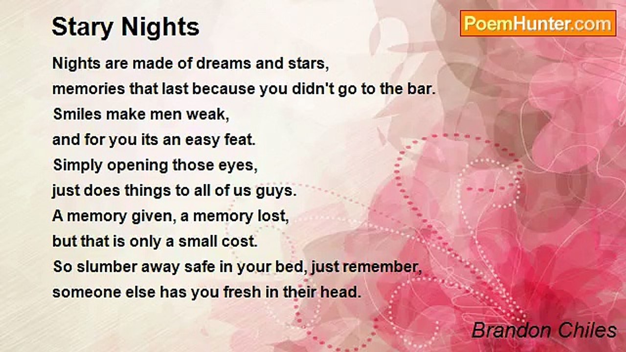 Brandon Chiles - Stary Nights