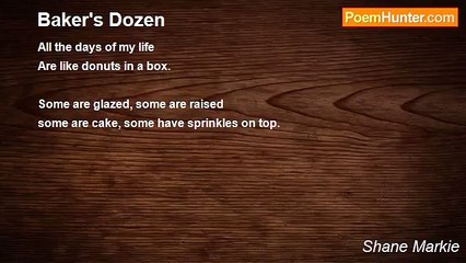 Shane Markie - Baker's Dozen