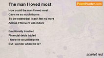 scarlet red - The man I loved most