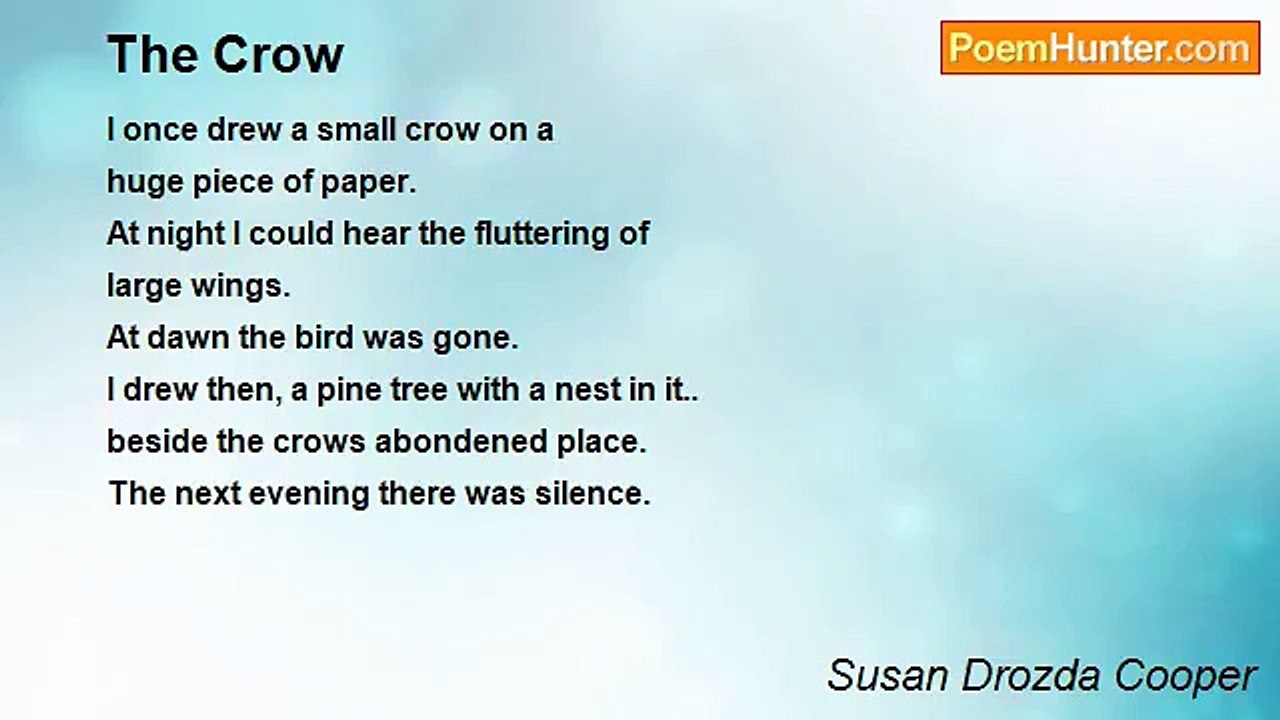 Susan Drozda Cooper - The Crow