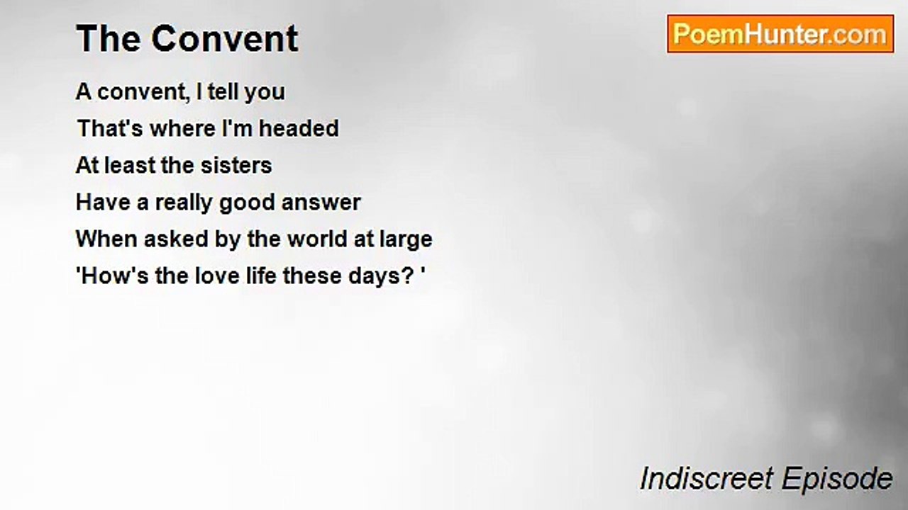 Indiscreet Episode - The Convent