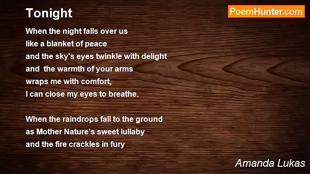 Amanda Lukas - Tonight