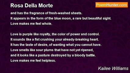 Kailee Williams - Rosa Della Morte