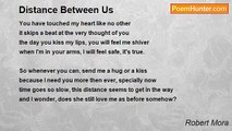 Robert Mora - Distance Between Us