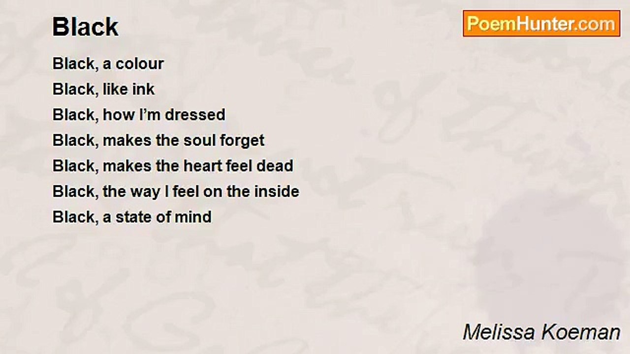 Melissa Koeman - Black