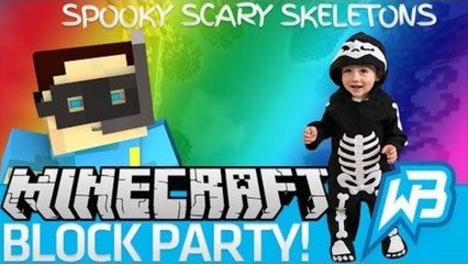Minecraft: Block Party (Spooky Scary Skeletons!!)