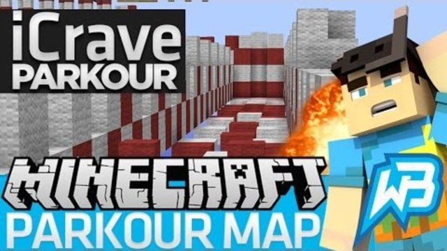 Minecraft: NEW 1.8 Parkour iCrave [DON'T RAGE!!]