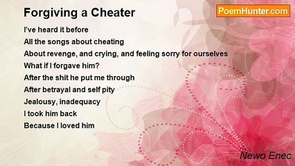 Newo Enec - Forgiving a Cheater
