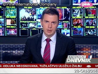 Nacionalni dnevnik u 18.30 (utorak, 28-Okt-2014)