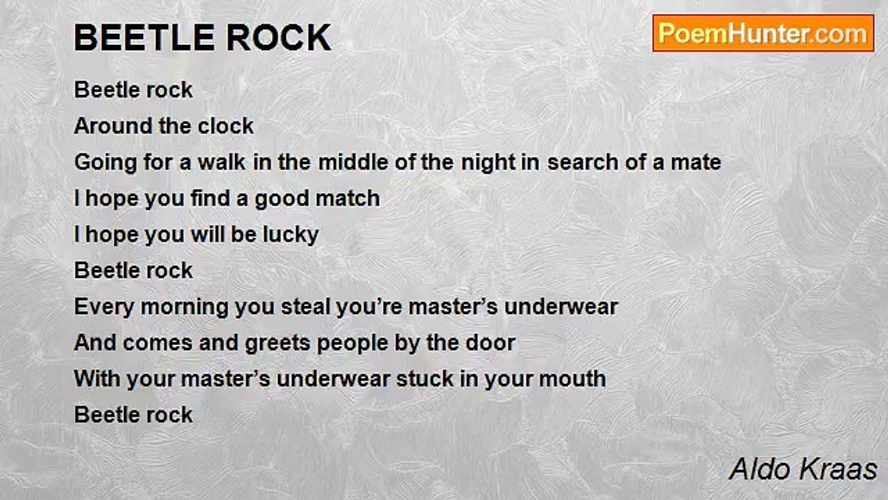Aldo Kraas - BEETLE ROCK