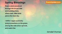 kendall thomas - Spring Blessings