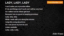 Aldo Kraas - LADY, LADY, LADY