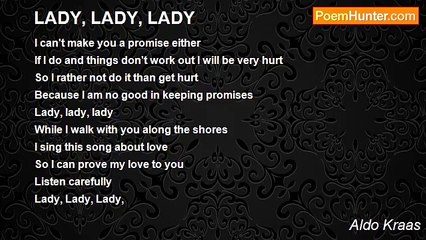 Aldo Kraas - LADY, LADY, LADY