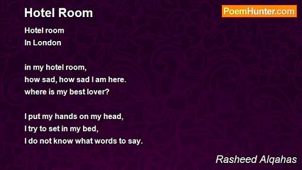 Rasheed Alqahas - Hotel Room