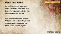 Melissa Lewis - Hand and Hand