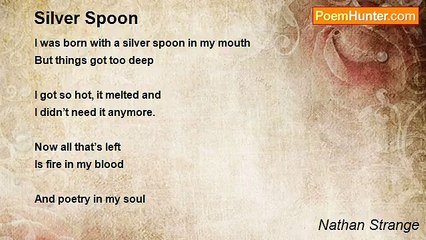 Nathan Strange - Silver Spoon
