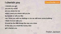 Triston Jackson - I cherish you