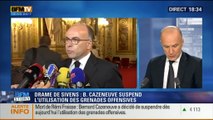 BFM Story: Décès de Rémi Fraisse: Bernard Cazeneuve suspend l’utilisation des grenades offensives (3/3) - 28/10