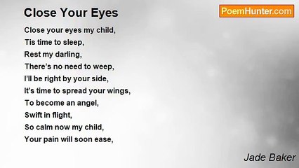 Jade Baker - Close Your Eyes
