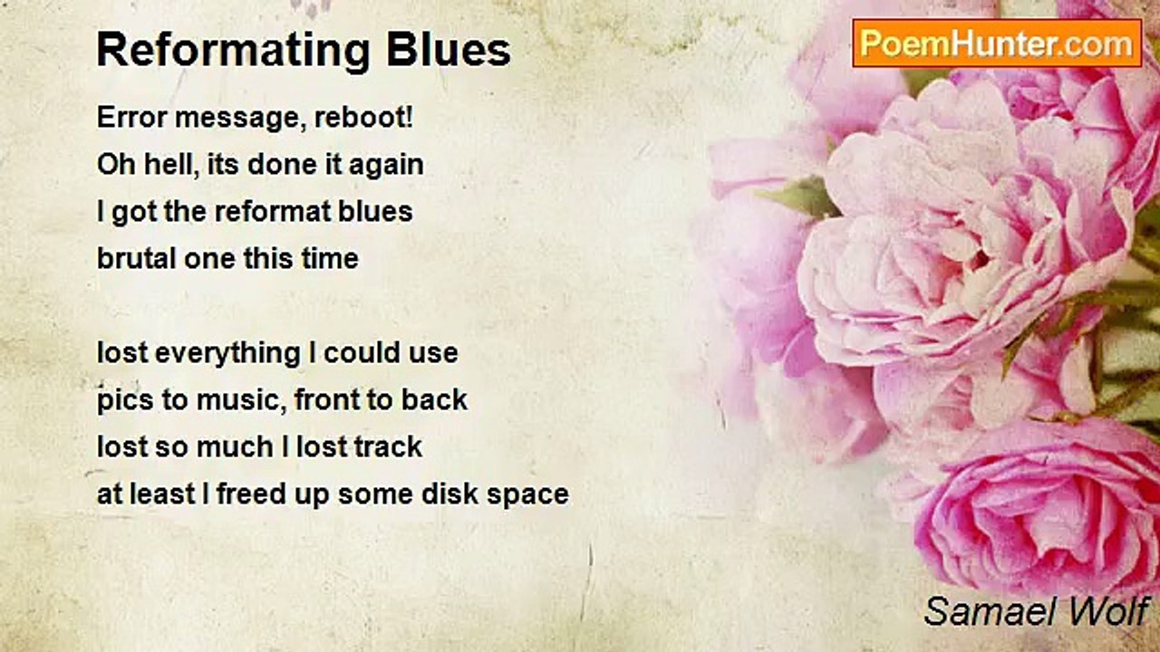 Samael Wolf - Reformating Blues