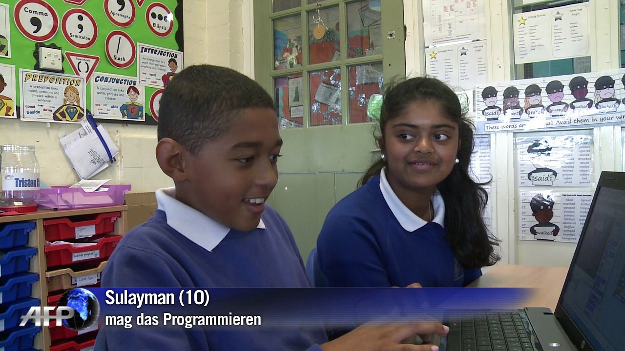 Programmieren mit fünf in britischen Schulen