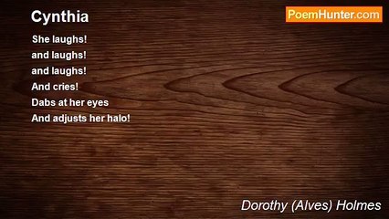 Dorothy (Alves) Holmes - Cynthia