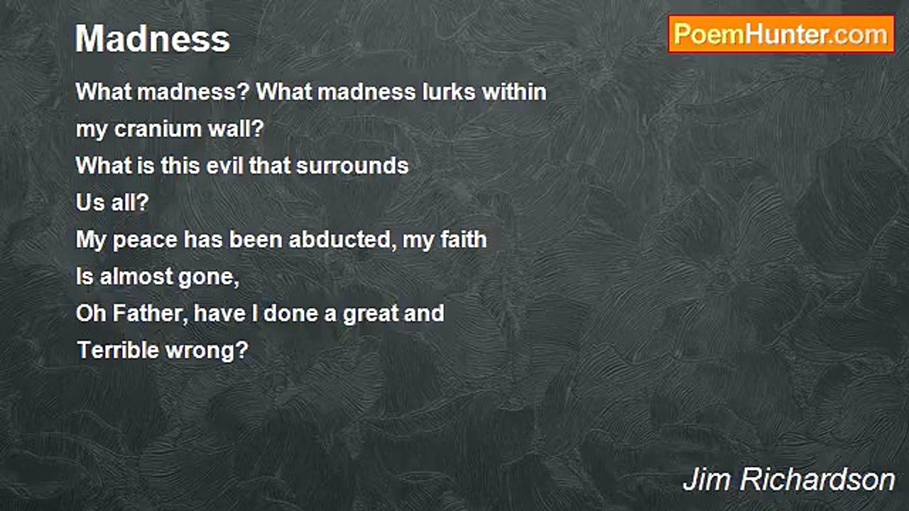 Jim Richardson - Madness