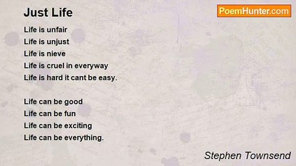 Stephen Townsend - Just Life