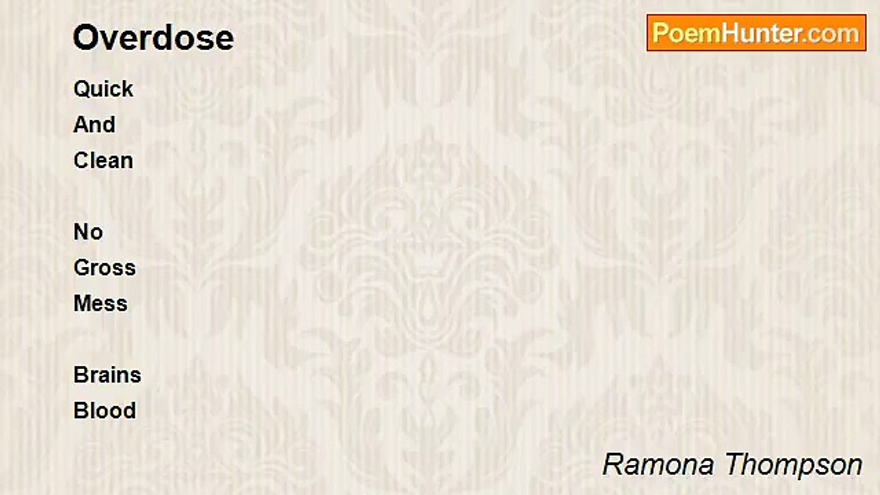Ramona Thompson - Overdose