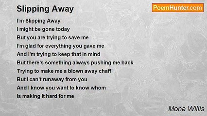 Mona Willis - Slipping Away