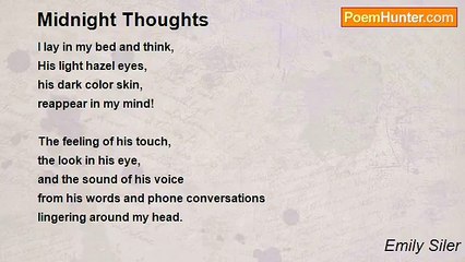 Emily Siler - Midnight Thoughts