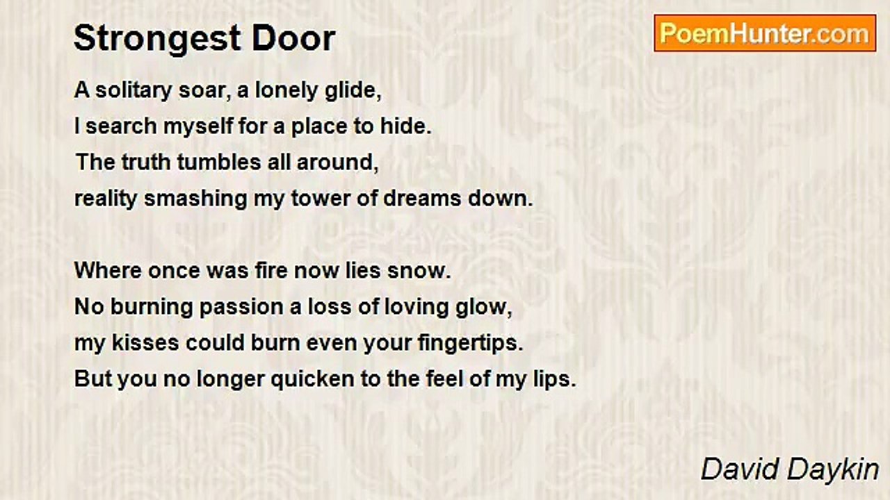 David Daykin - Strongest Door